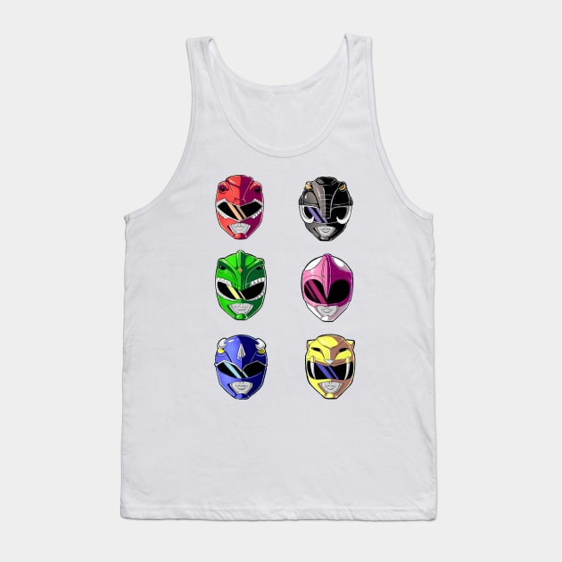 power ranger Tank Top by fancy ghost